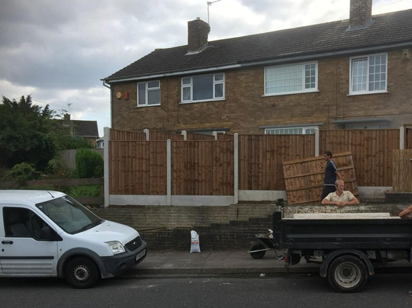 Fencing in Kirkby in Ashfield 1